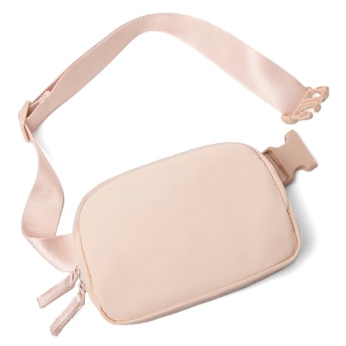 Lavender Belt Bag Fanny Pack Crossbody Bags with Initial Letter Patch S567280
