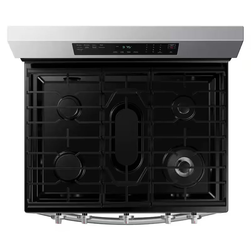 6 cu. ft. Gas Range with AirFry in Stainless Steel P9857