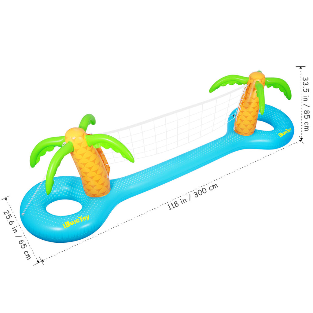 Inflatable Volleyball Game Set Swimming Pool Toy K19378