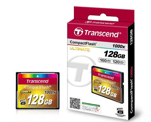 128 GB 1000x CompactFlash Memory Card I8103