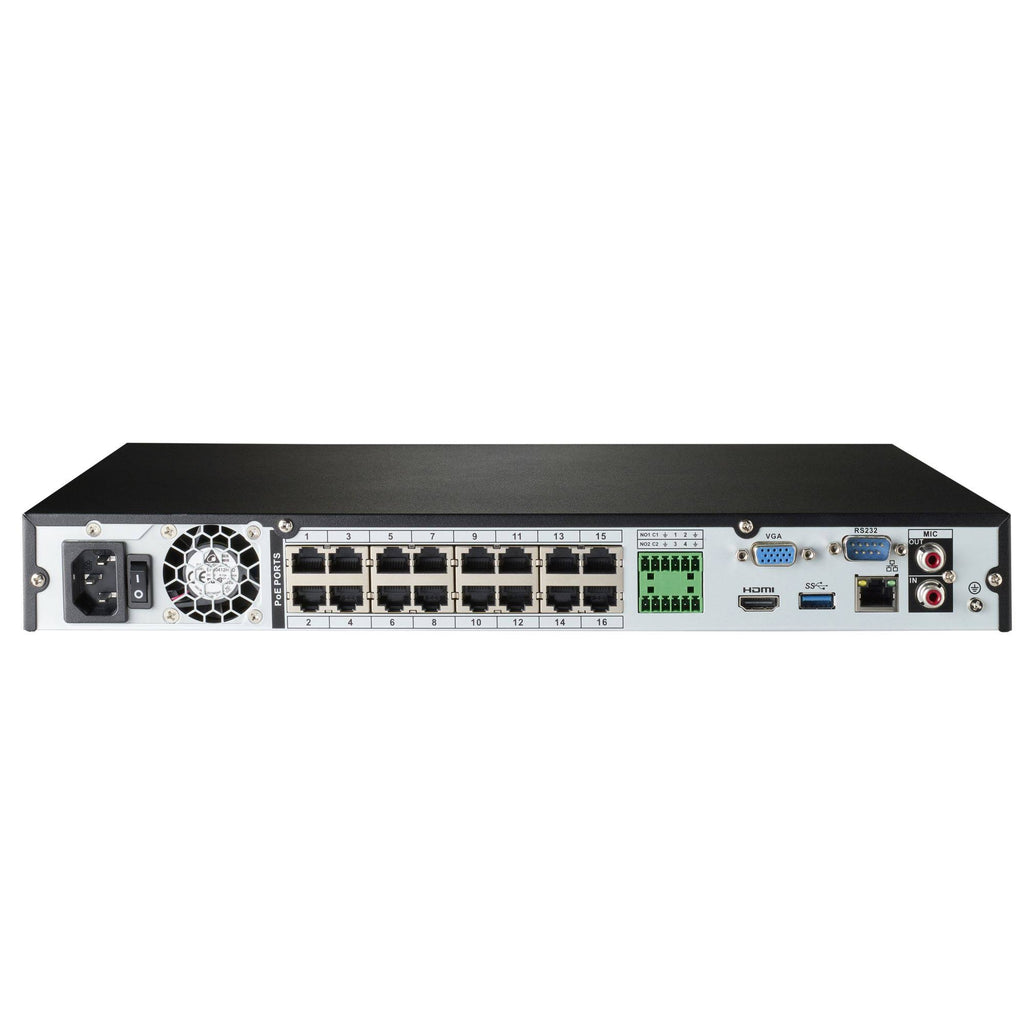 16-Channel 8-Camera 5MP Security System with 2TB HDD NVR R283323