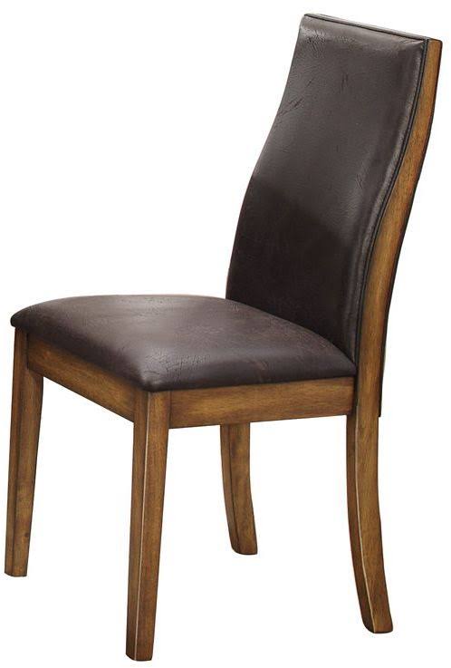 Natural Side Chair Set of 2 X8385