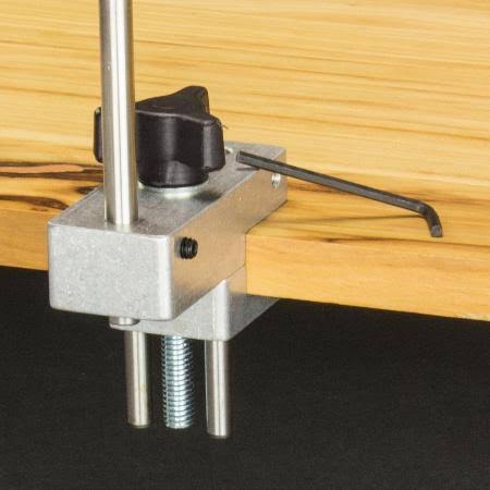 Rotary Base Camp Vise Package with Saltwater C-Clamp N955