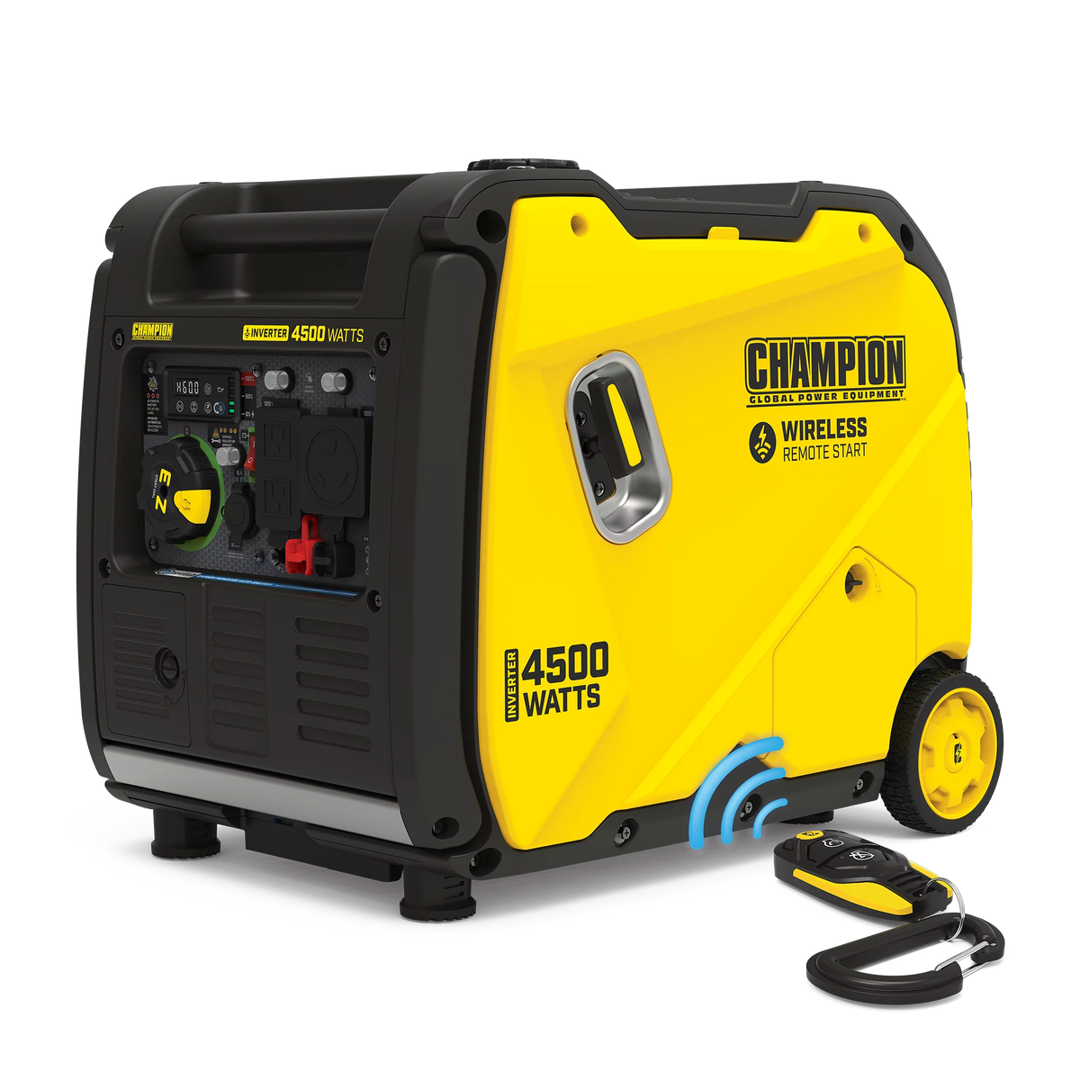 4500-Watt Wireless Remote Start Inverter Generator M454666