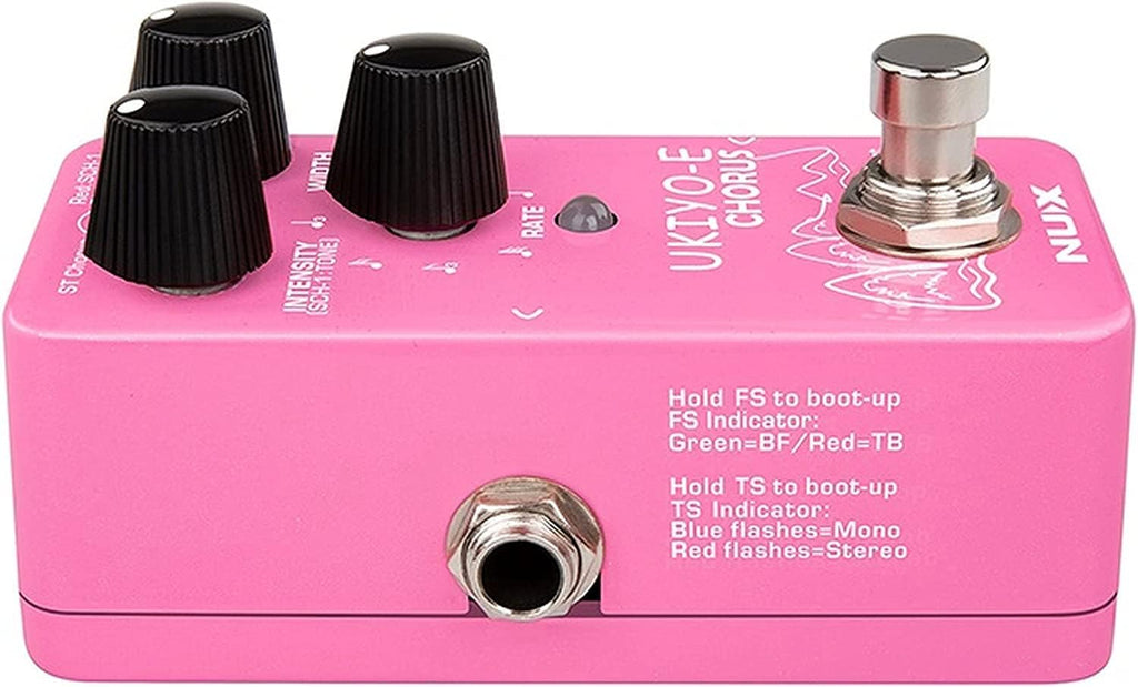 Mini Chorus Guitar Effects Pedal Bundle with Tuner P7019