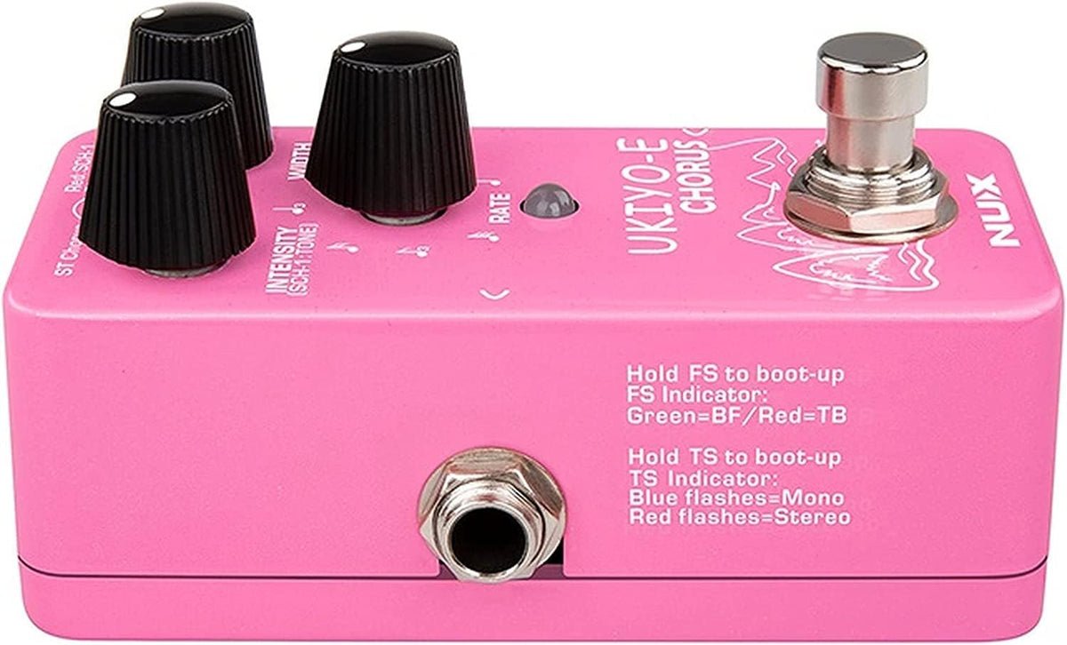 Mini Chorus Guitar Effects Pedal Bundle with Tuner P7019