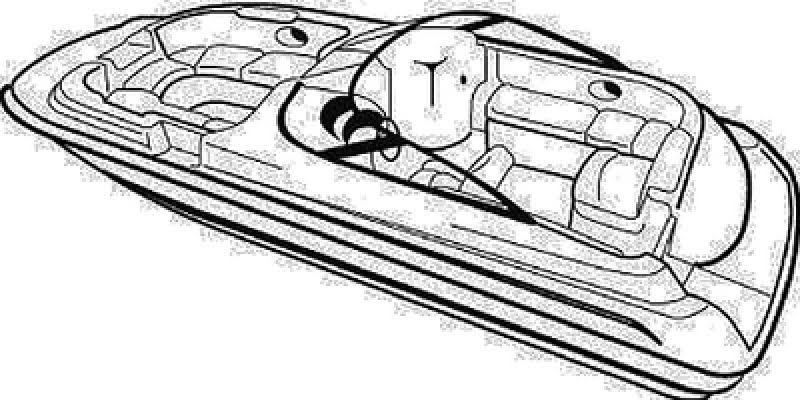 Styled-to-Fit Boat Cover for I/O Deck Boats W9485