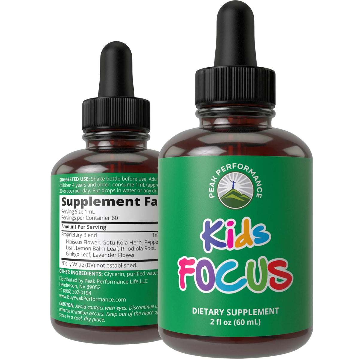 Sugar Free Liquid Focus Supplement for Children Q6484