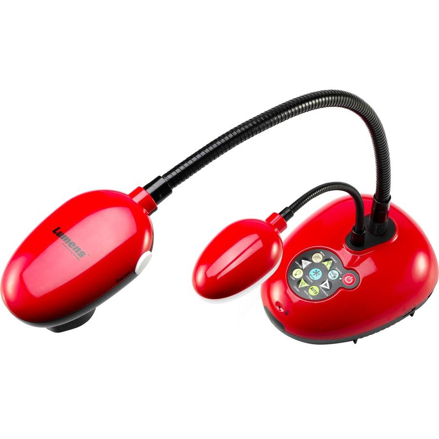 Red Document Camera with 20X Zoom USB L23381