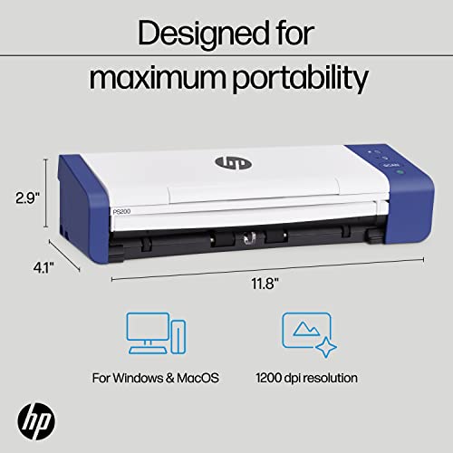 Compact Duplex USB Document Scanner with Auto-Feed Tray Q5898
