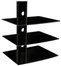 Glass DVD/DVR/Component Wall Mount Shelf X209121