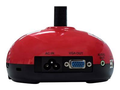 Red Document Camera with 20X Zoom USB L23381