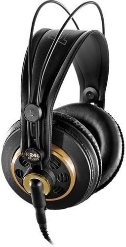 Semi-Open Stereo Headphones with Headphone Holder and Extension Cable I429