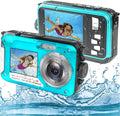 Waterproof 2.7K 48MP Digital Camera with Dual Screen L543863