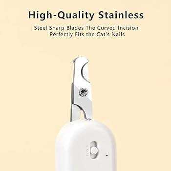Pet Nail Clipper with LED Light X125344