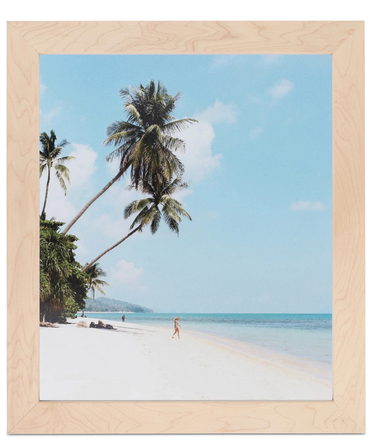 20x28 Inch Hard Maple Picture Frame with Plexi Glass X121