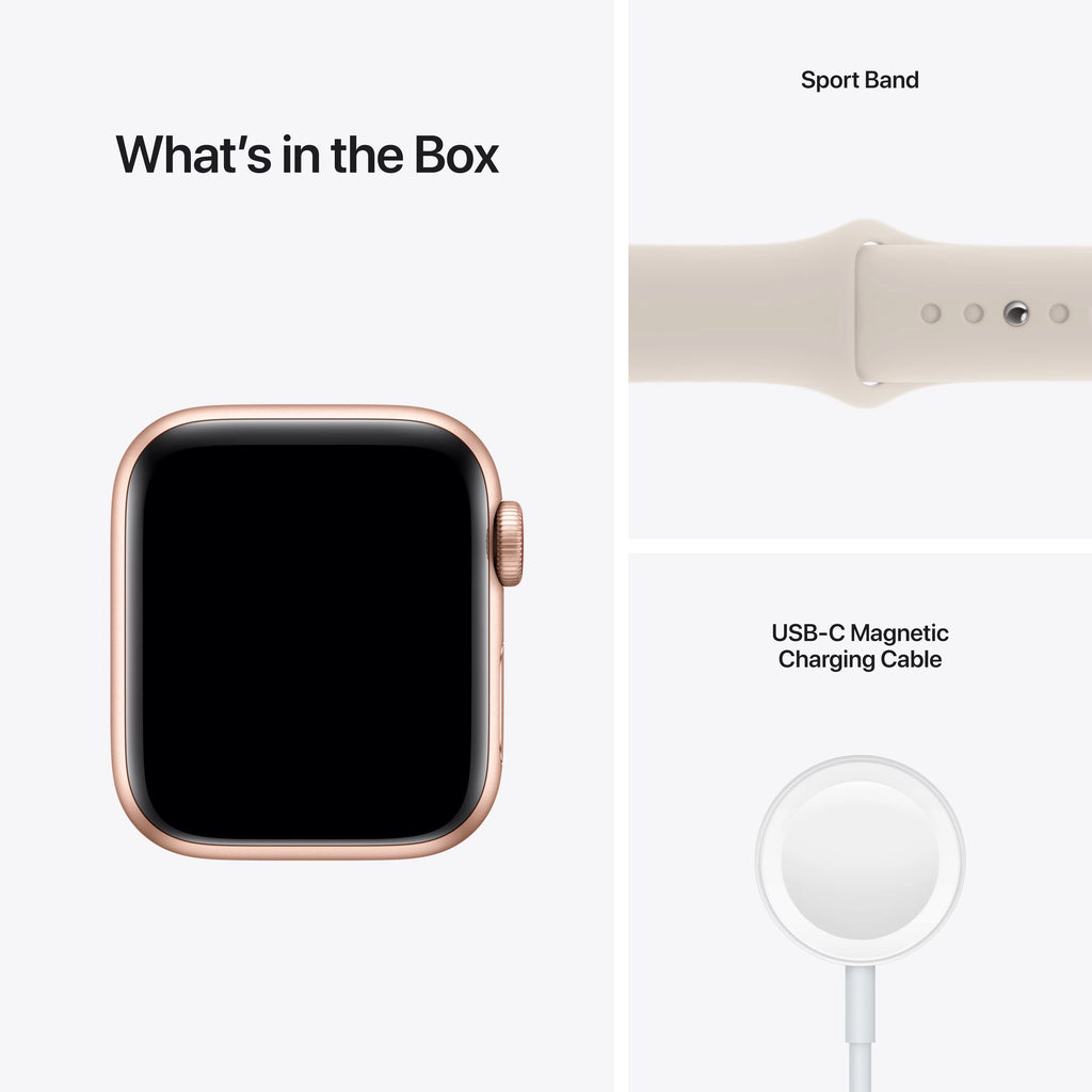 Gold 40mm Smartwatch with Sport Band J9172