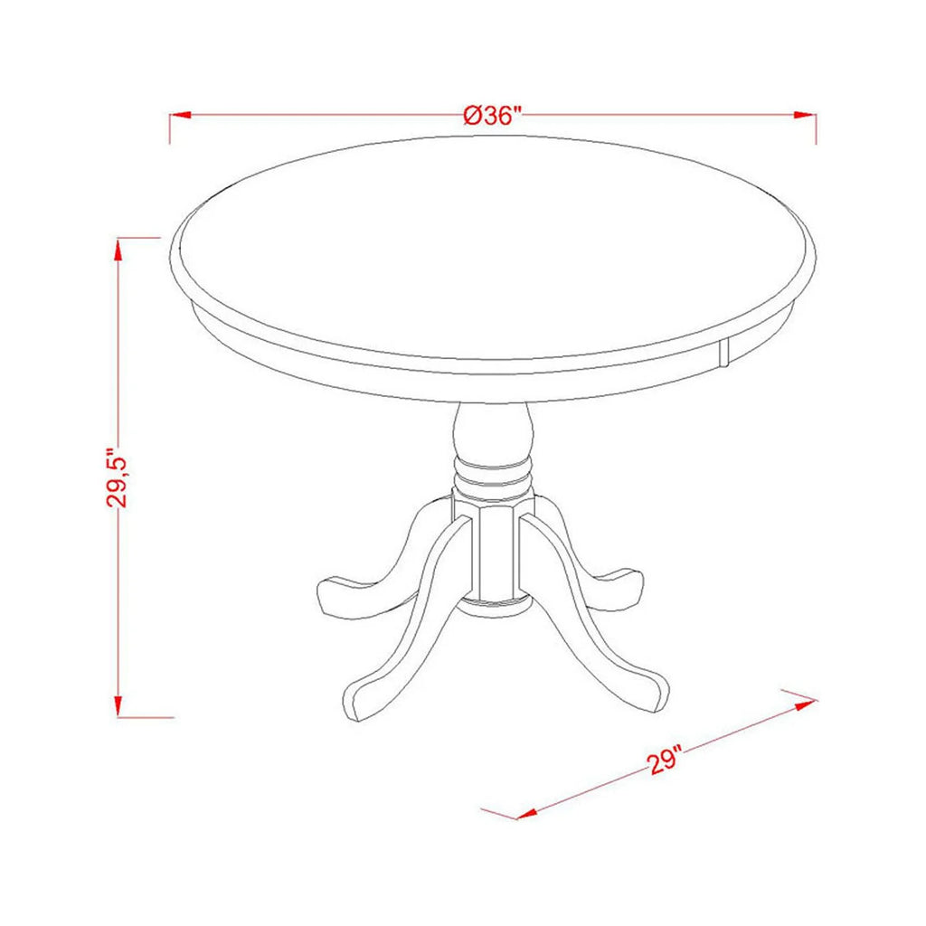 3-Pc Small Kitchen Table Set J119
