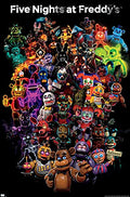 Five Nights at Freddy's Wall Poster 22.375" x 34" Unframed I741896