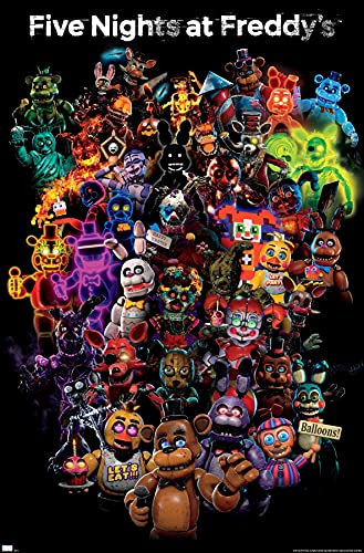 Five Nights at Freddy's Wall Poster 22.375" x 34" Unframed I741896