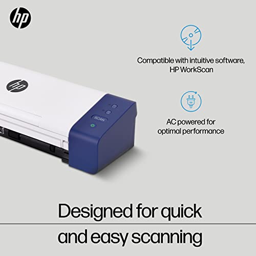Compact Duplex USB Document Scanner with Auto-Feed Tray Q5898