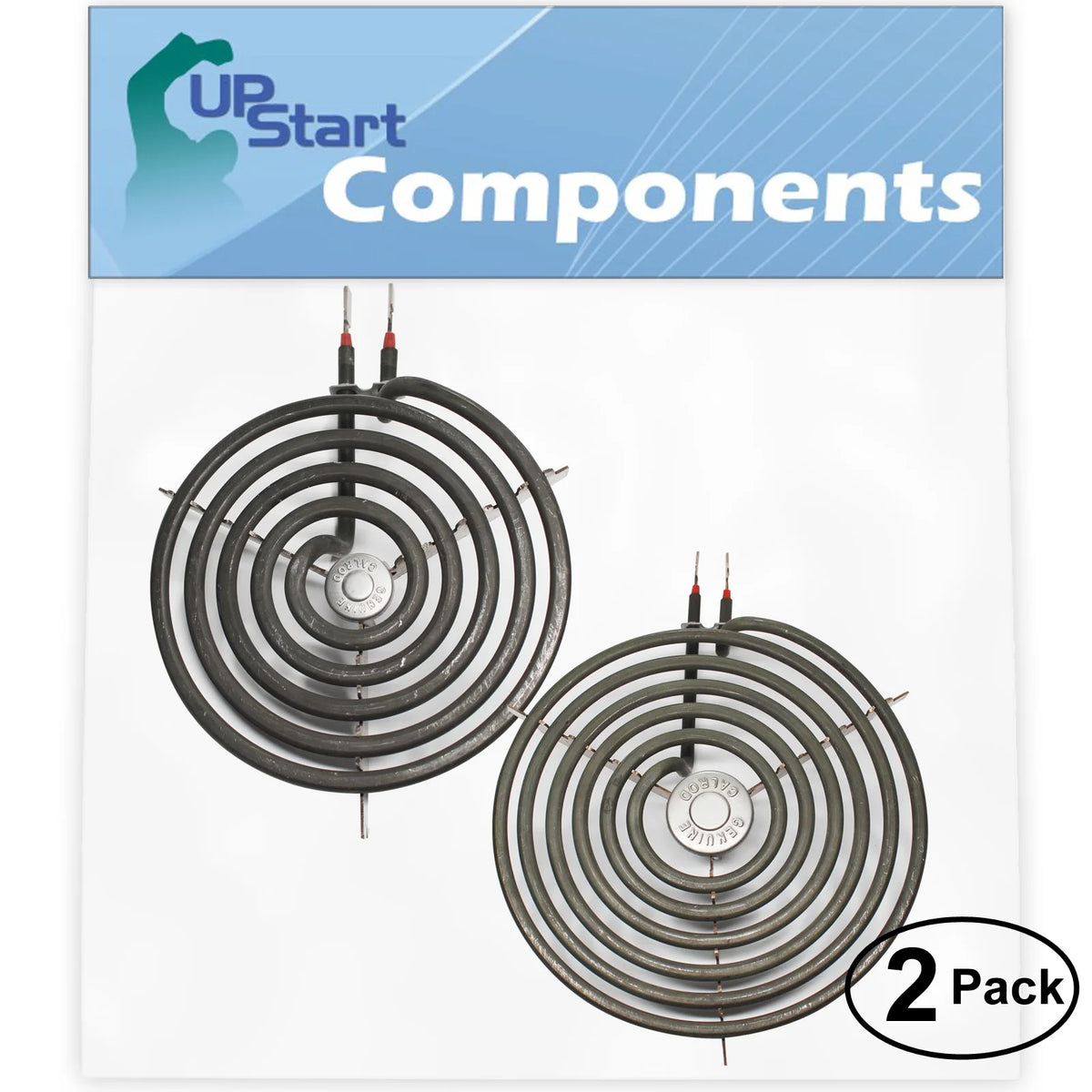 2-Pack 8 inch 6 Turns & 6 inch 5 Turns Surface Burner Elements K499391