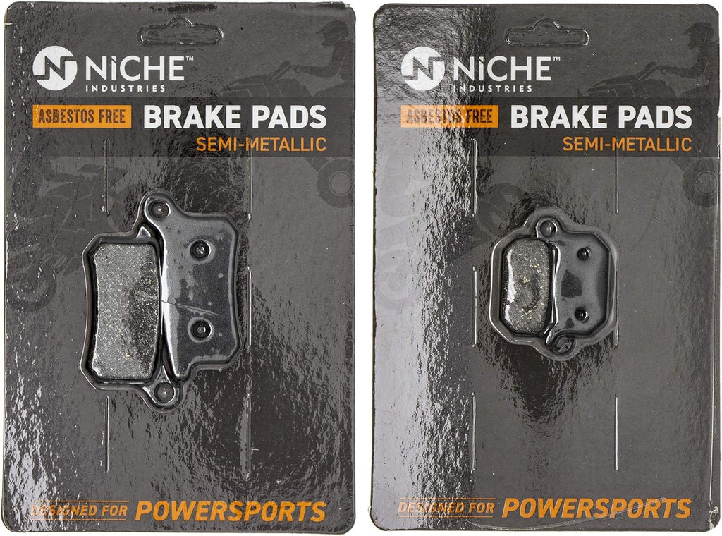 Semi-Metallic Brake Pad Set Pack of 2 X81493