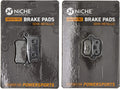 Semi-Metallic Brake Pad Set Pack of 2 X81493