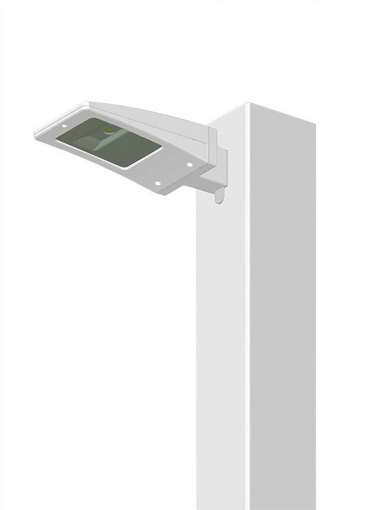 LED Area Light 13W Warm White with Square Pole Mount Adaptor R565