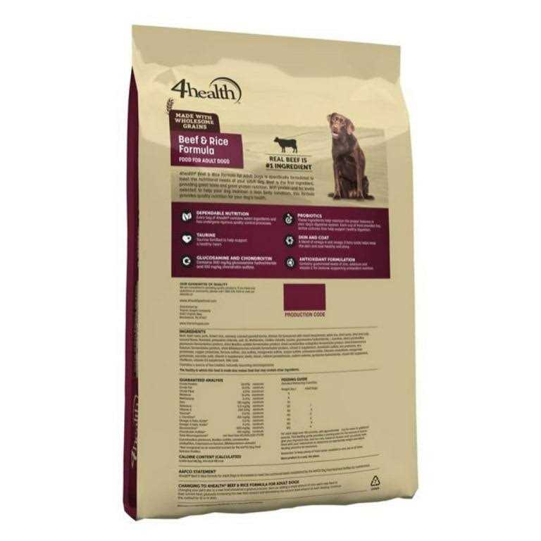 Beef and Rice Dry Dog Food P102