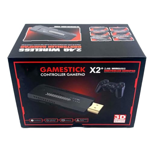 4K Retro Game Console with Dual Wireless Controllers T981