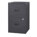Charcoal 2-Drawer Vertical Filing Cabinet L9249