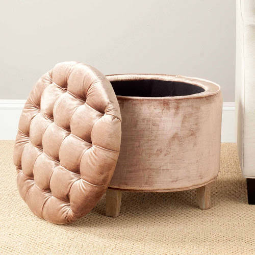 Tufted Storage Ottoman O92612