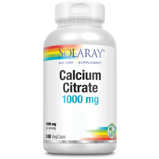 Calcium Citrate 1000 mg 240 vcaps X78575