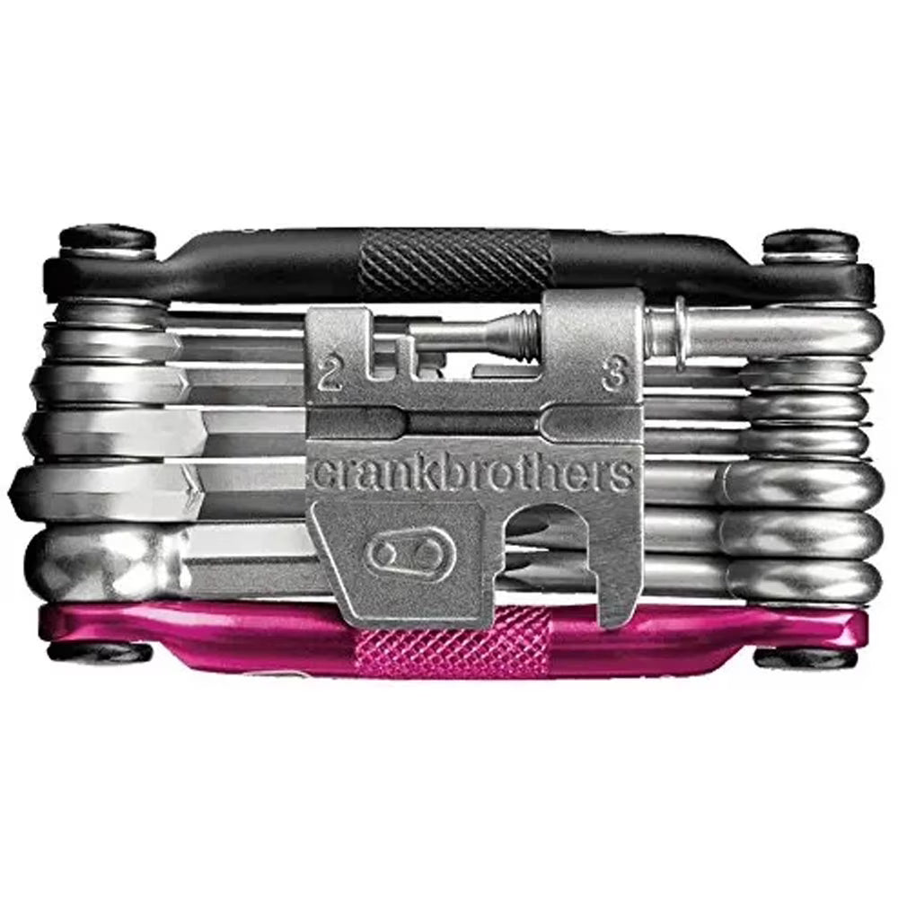 M10 Multi Tool Including 19 Tools, Black/Rose Red O511816