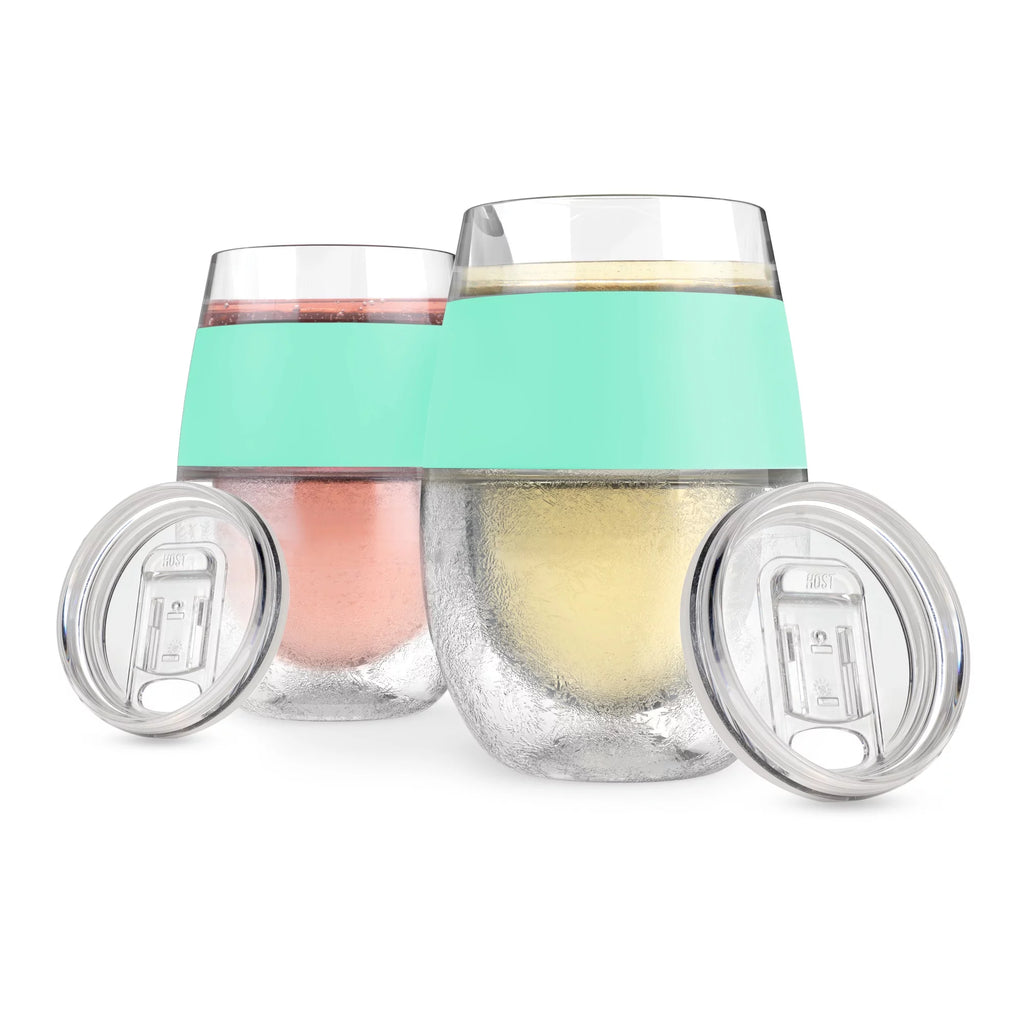 Mint Set of 2 Plastic Double Wall Insulated Wine Tumbler V862034