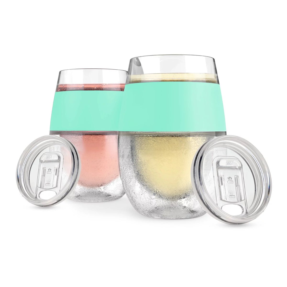 Mint Set of 2 Plastic Double Wall Insulated Wine Tumbler V862034