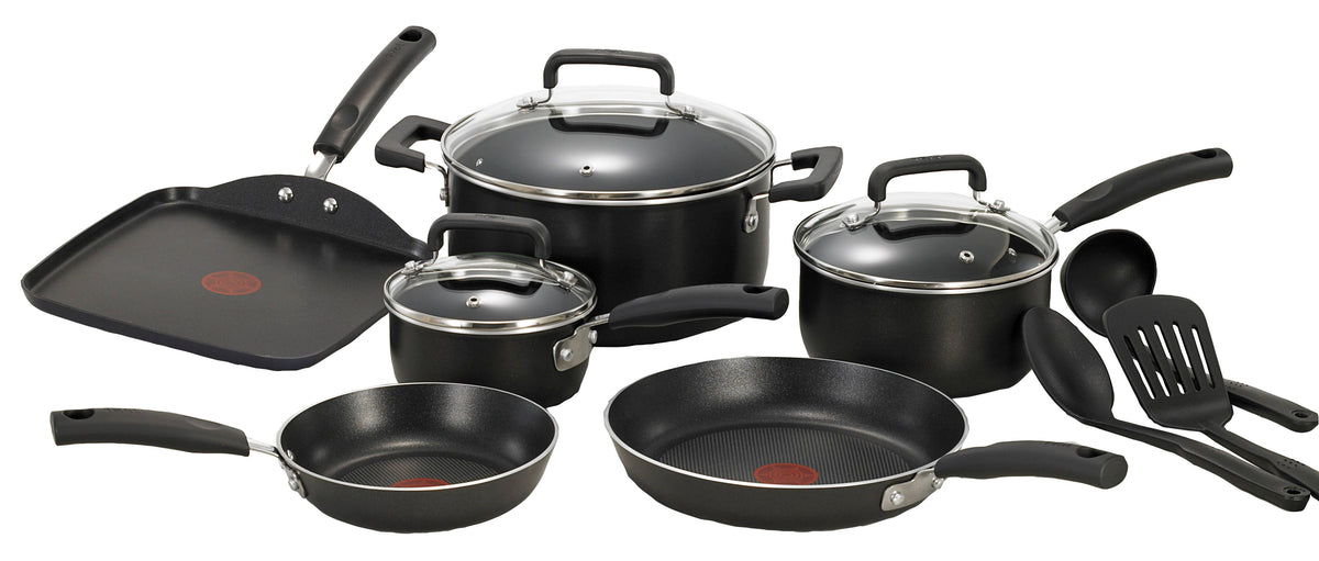 12 Piece Black Pan Set A734095