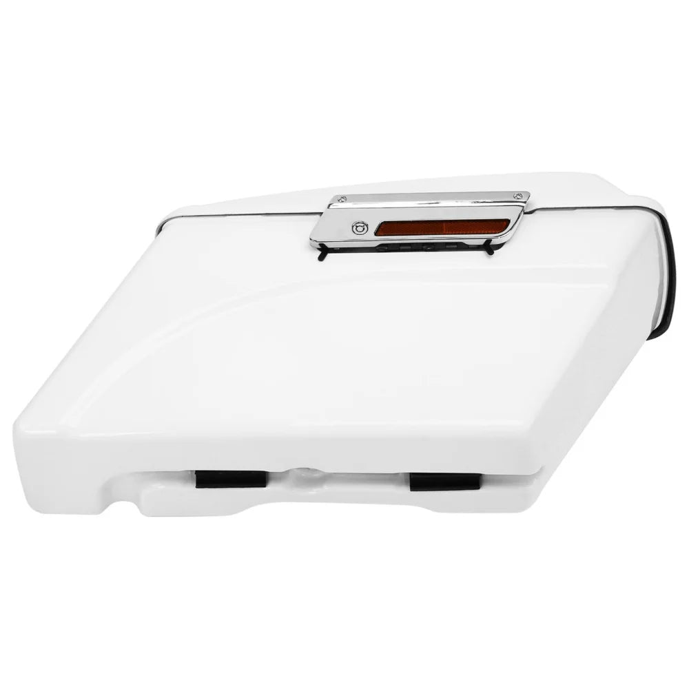 White Hard Saddlebag Trunk N96915