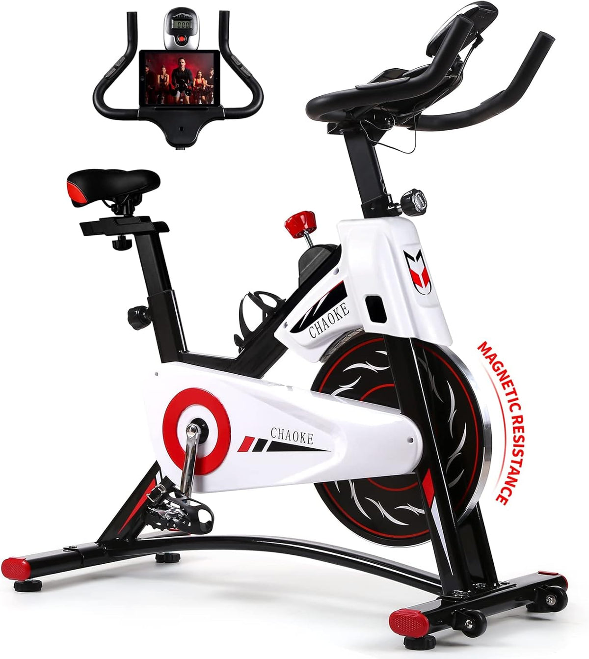 Indoor Cycling Bike Magnetic Resistance Whisper Quiet V626
