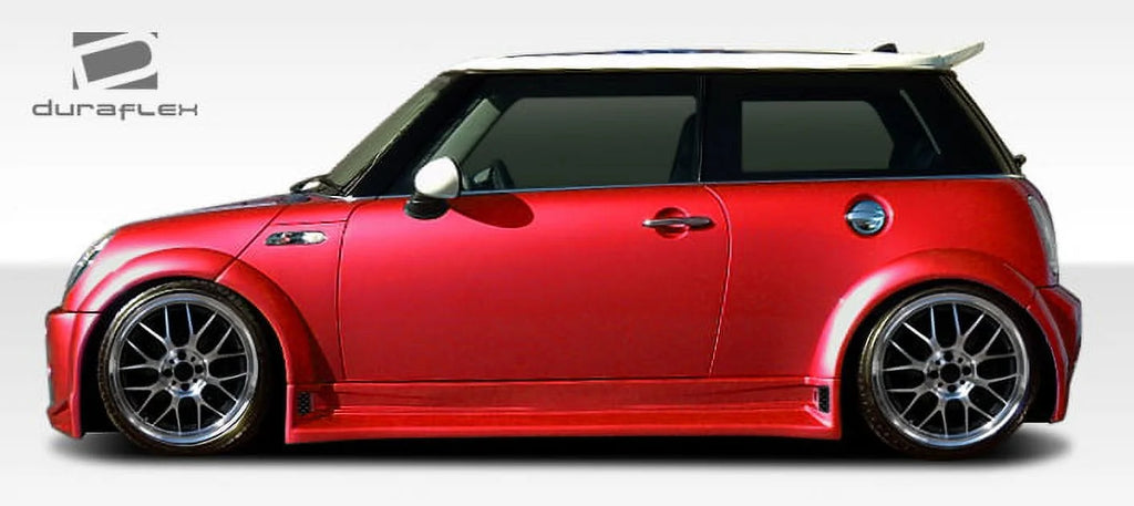 2002-2008 Mini Cooper R50 R53 R52 Duraflex Type Z Wide Body Side Skirts Rocker Panels - 2 Piece D3676