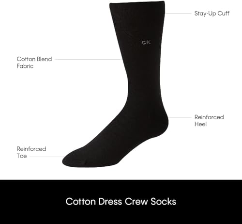 6 Pack Patterned Crew Socks Q4404