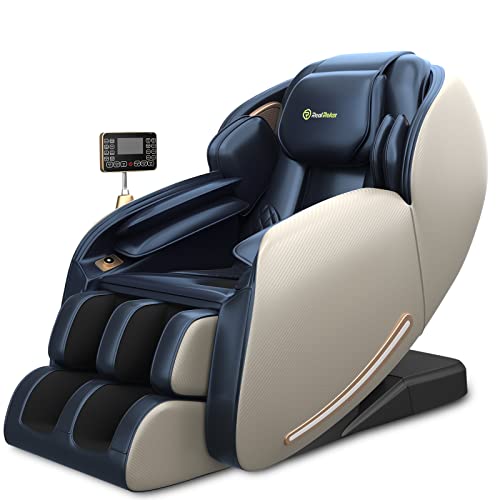 Brown Full Body Zero Gravity SL-Track Shiatsu Massage Recliner Chair D575277