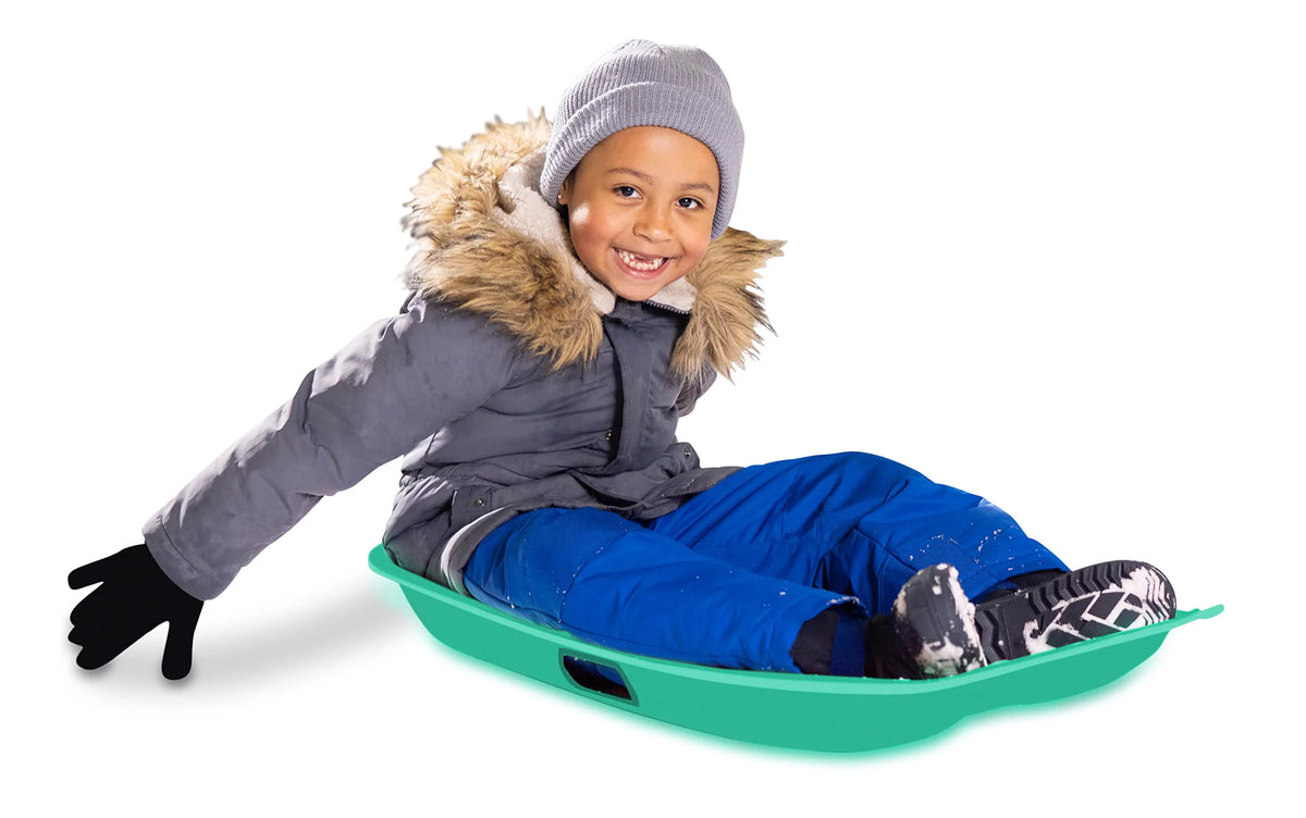 Large Plastic Toboggan Sled with Attached Pull Rope Z903481