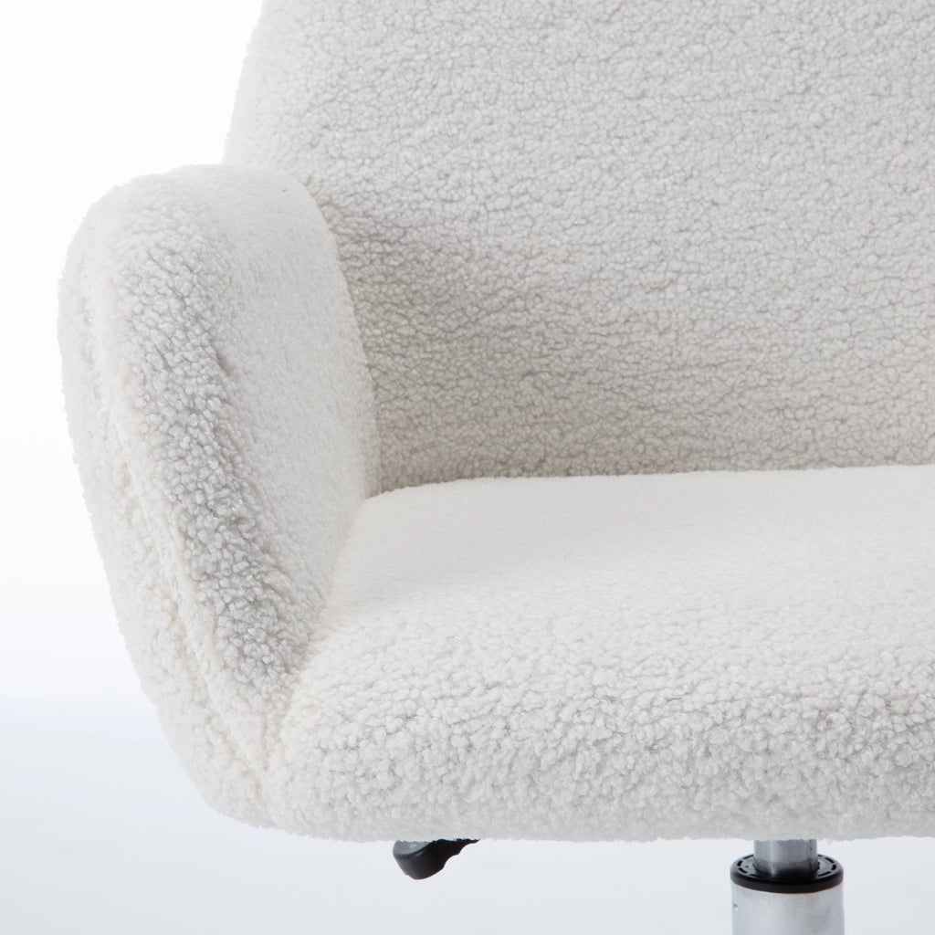 Ivory Sherpa Office Chair O296811