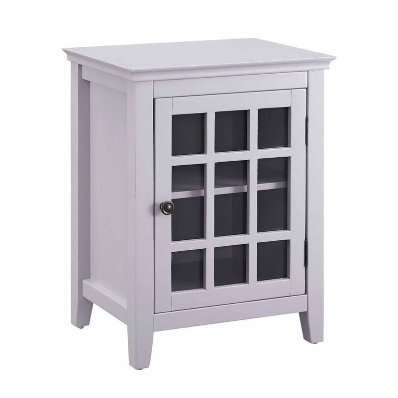 Single Door Cabinet in Gray M68018