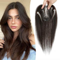 12 Inch Swiss Base Human Hair Toppers Clip in Toppers A273