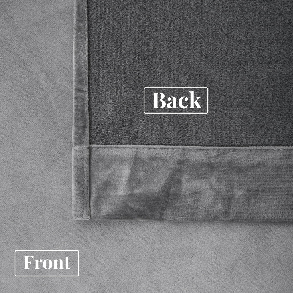 2 Piece Blackout Velvet Curtains Y6854