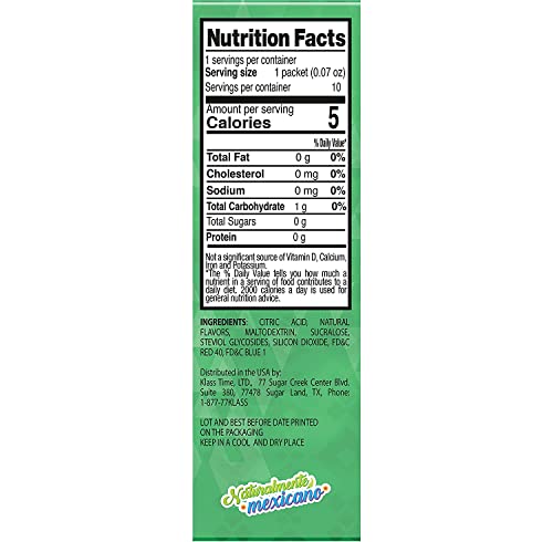 Aguas Frescas Variety Pack, 40 Total On the Go Packets Z300036