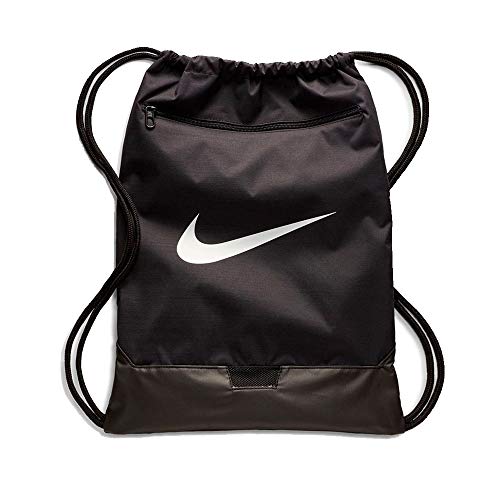 Drawstring Backpack with Zipper Pocket O158127